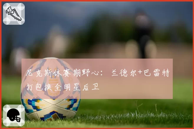 尼克斯休赛期野心：兰德尔+巴雷特打包换全明星后卫